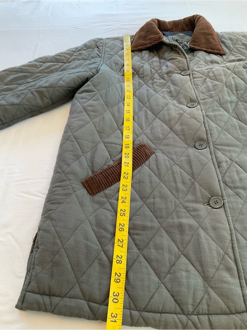 Vintage Bogari Signature 100% Silk Quilted Barn Jacket Coat Size L - Picture 3 of 8